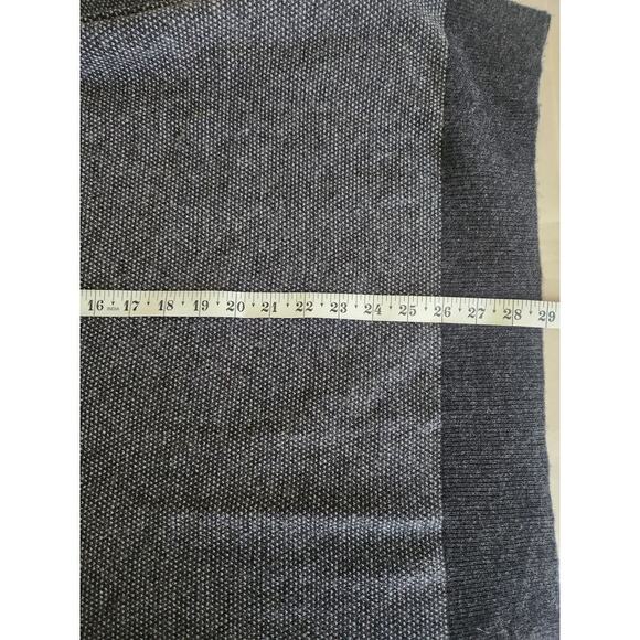 Rails Rune Crew neck sweater Mens L Charcoal Ice wool blend Careerwear classic - Picture 9 of 9